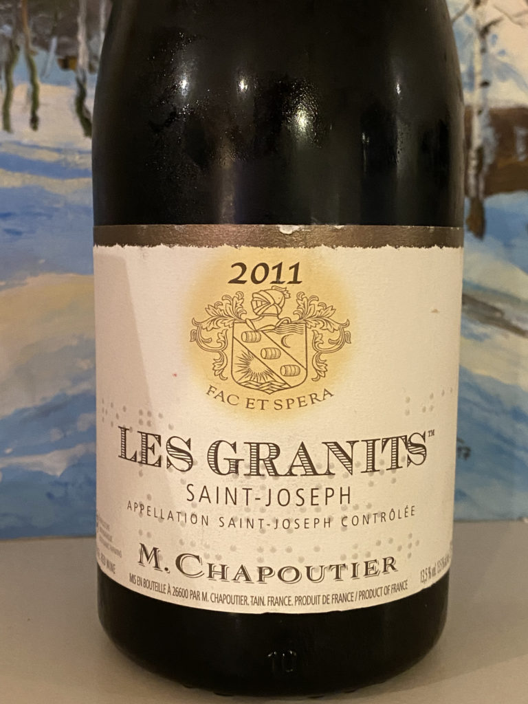 Chapoutier Les Granits 2011, AC Saint-Joseph