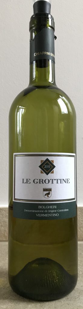 Chiappini Le Grottine 2010, DOC Bolgheri