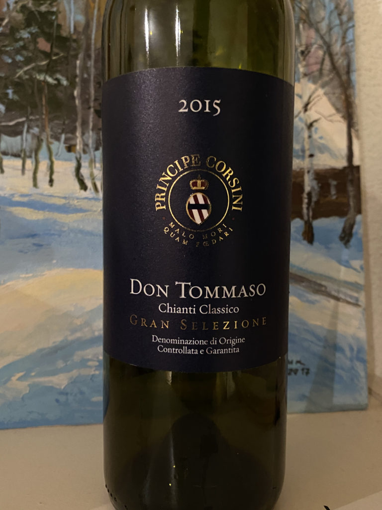 Corsini Don Tommaso 2015, DOCG Chianti Classico Gran Selezione