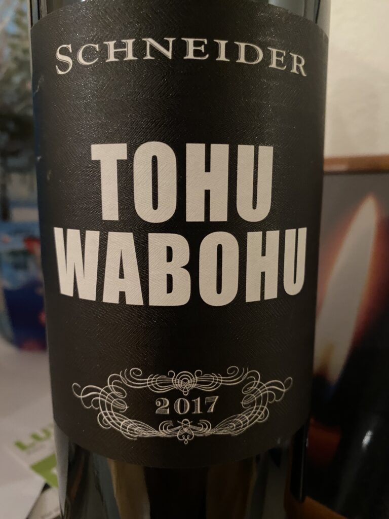 Schneider Tohuwabohu 2017, dt. Qualitätswein