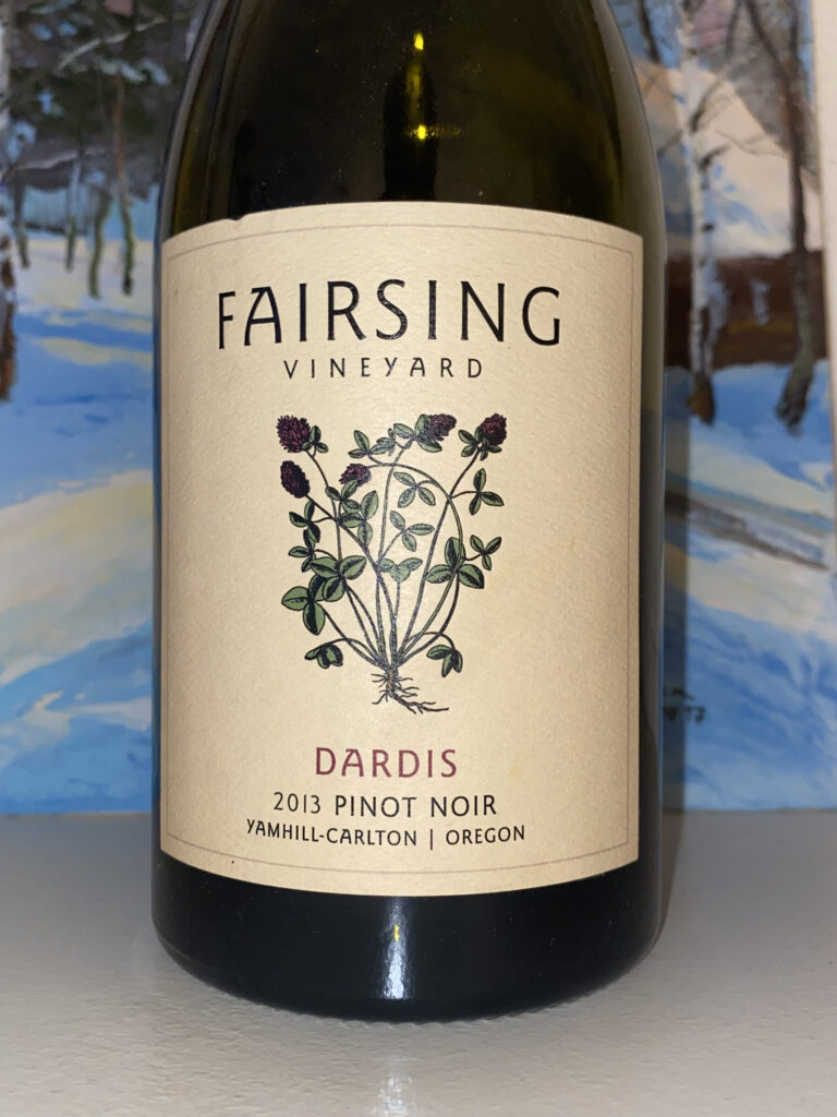 Fairsing Dardis Pinot Noir 2013, Oregon