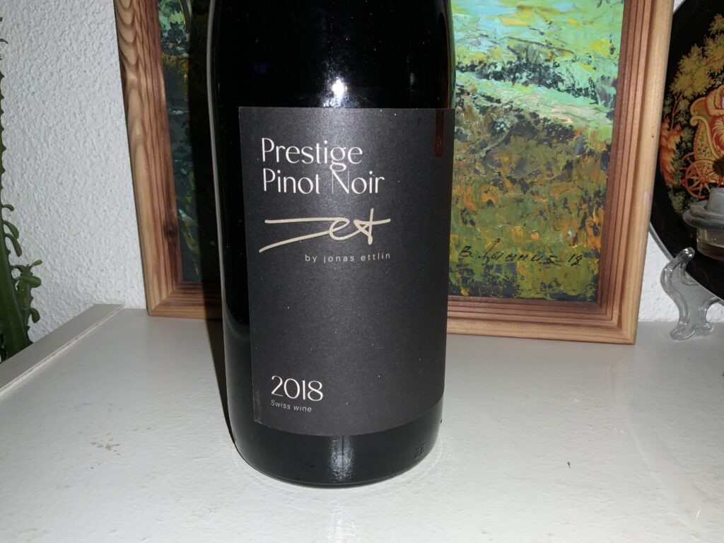 Jet Prestige Pinot Noir 2018, VdP Suisse