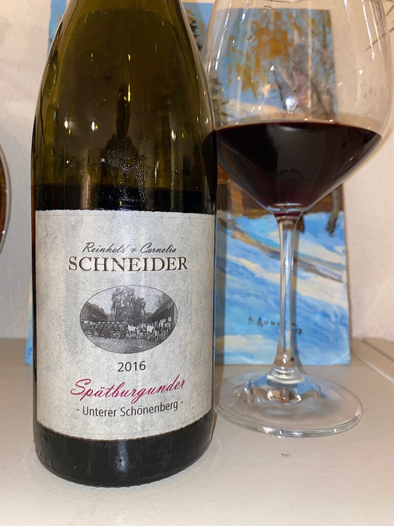 Schneider Endinger Unterer Schönenberg 2016, deutscher Qualitätswein