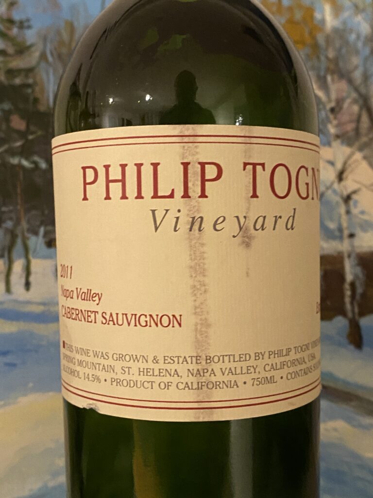 Philip Togni Cabernet sauvignon 2011, Napa Valley