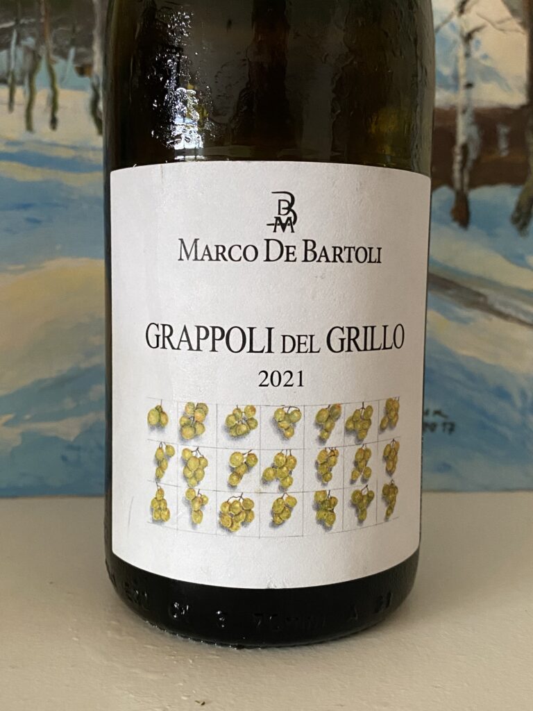 Bartoli Grappoli del Grillo 2021, DOC Grillo Reserva Sicilia