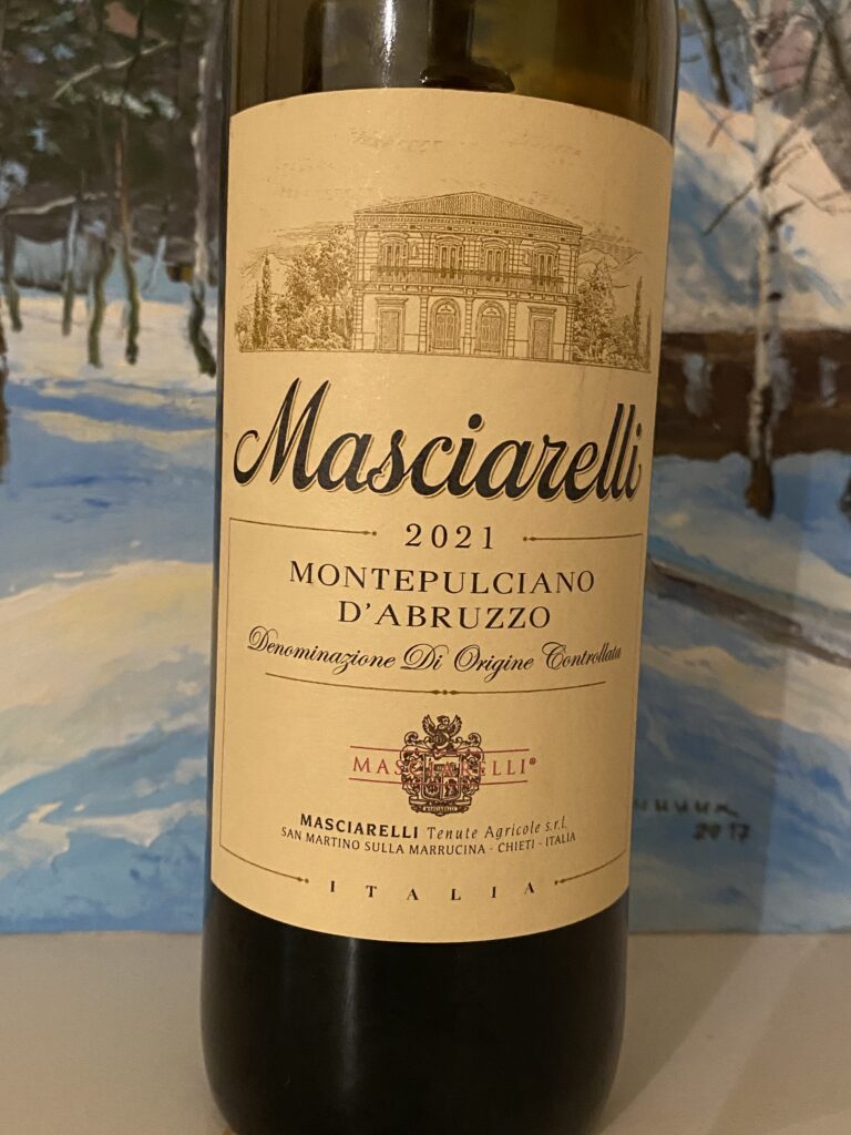 Masciarelli 2021, DOC Montepulciano d‘Abruzzo